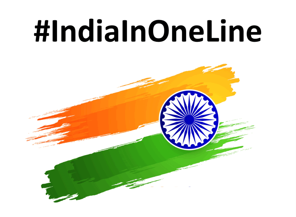 #IndiaInOneLine: What India Means to Our Participants